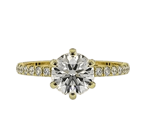 טבעות אירוסין סוליטר